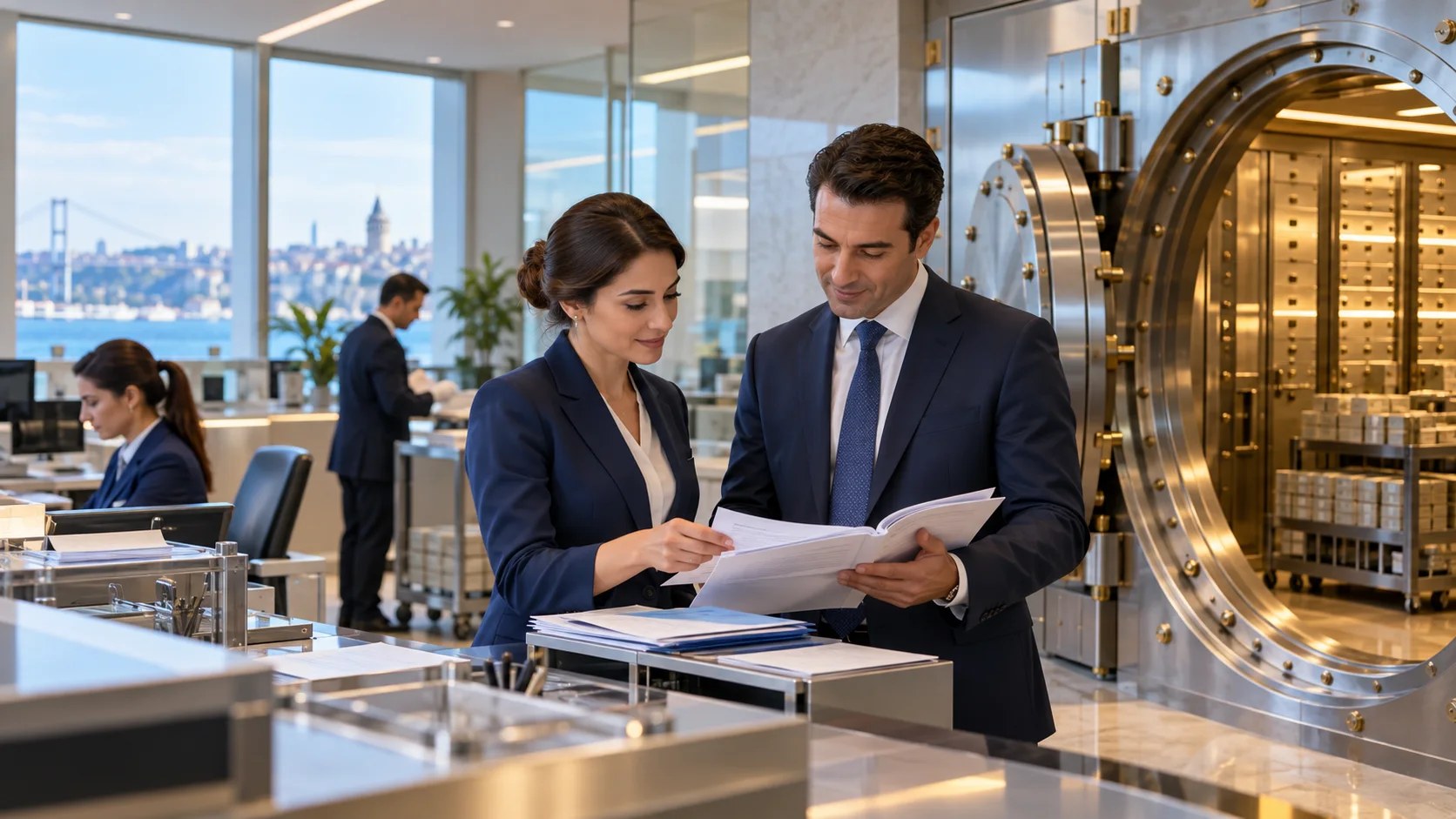 Bankalar ve Finans Kuruluşları Kasa Güvenliği