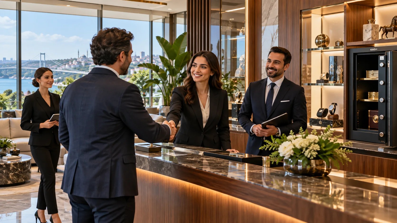 Mağaza ve Kurumsal İşletmeler Kasa Güvenliği