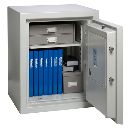 Chubbsafes Executive M-70 Açık Kapak ve Çift Raf Düzeni