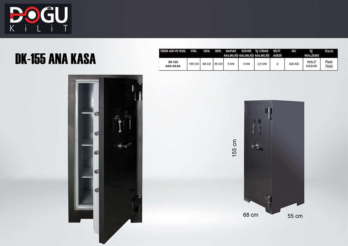DK-155 Ana Kasa — orijinal katalog
