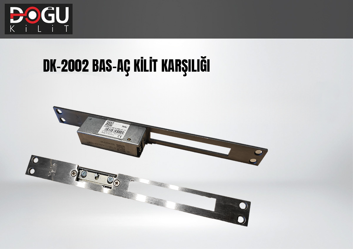 DK-2002 Bas-Aç Kilit Karşılığı — orijinal katalog