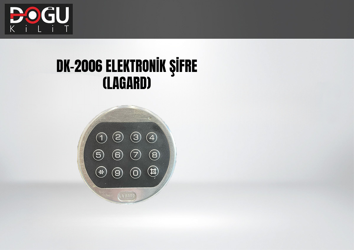 DK-2006 Elektronik Şifre (La Gard) — orijinal katalog