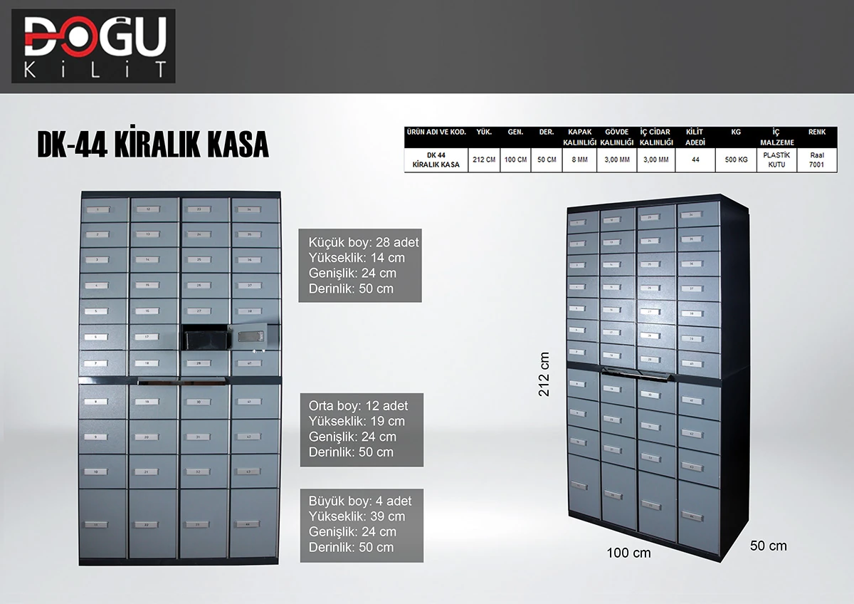 DK-44 Kiralık Kasa