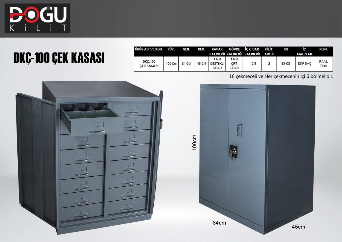 DKÇ-100 Çek Kasası